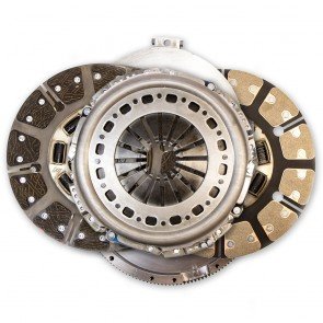 South Bend Street Dual Disc Clutch Kit-Dampened 3250lb Plate Load, 08-09 Ford 6.4L Diesel, ZF-6 Transmission FDD325064 Complete Clutch Sets South Bend Clutch FDD325064-Ford