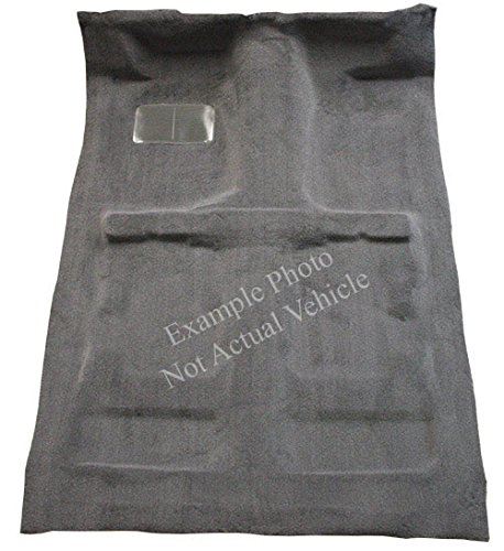 1984-1991 Ford E-150 Econoline Short Rear Fits 108 Wheel Base Cargo Area Carpet (877 Dove Gray / 8292) Flooring & Carpeting Factory Fit - ACC 21388-160-1128