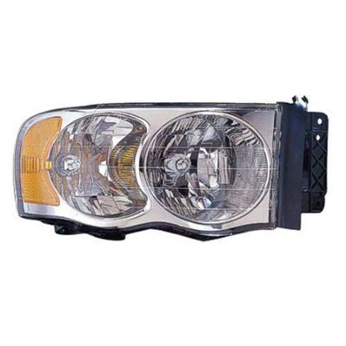 2005 Dodge Pickup Ram 2500/3500 Pass Side Head Light Assembly Headlight Assemblies Upgrade Your Auto CRSH3689