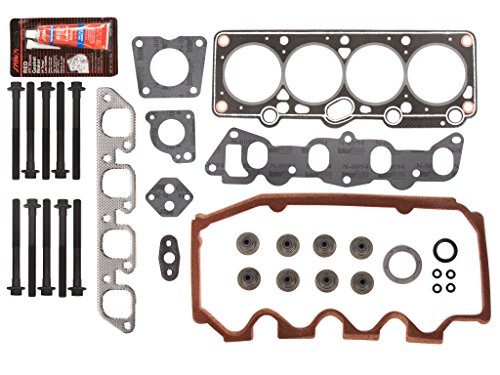 Evergreen HSHB1806-1 91-96 Ford Escort Mercury Tracer 1.9L SOHC 8V Head Gasket Set Head Bolts Head Gasket Sets Evergreen Parts And Components HS1806-1