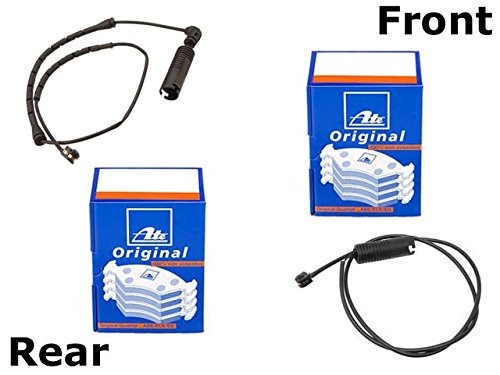 BMW e36 318 IS Brake Pad KIT Set Front+Rear ATE Pads+Sensors Brake Pads ATE 10441367370