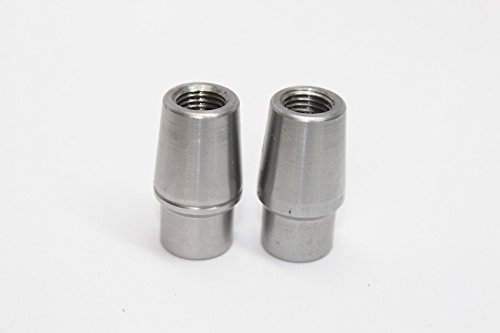 3/8-24 RH + LH Weld In Threaded Heim Joint Tube Adapter Bung for 3/4 Dia by .065 Wall Tube Tie Rod Ends Speed Dealer Customs SD-602-SET