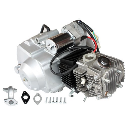 Promax Go Karts ATV 110cc Engine Motor 4-stroke Auto Electric Start fit 50 cc 70cc 90 cc Dune Buggys Sandrail Quad 4 Wheelers Roketa Taotao Jonway Engine Mounts Promax 308-999003