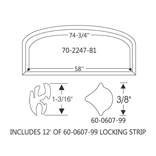 Weather Stripping Steele Rubber Products 70-2247-81