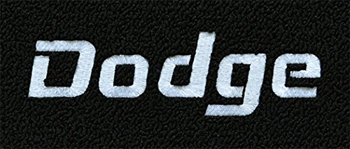 1987-1988 Dodge D350 2pc Complete Floor Mats - 801 Black / #108 Dodge Flooring & Carpeting Factory Fit - ACC 20960-160-1085110100
