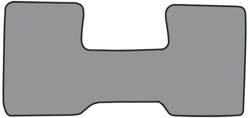 1975-1986 Chevrolet K20 1pc Front Row Floor Mat - 877 Dove Gray / 8292 / No Logo Flooring & Carpeting Factory Fit - ACC 21897-160-1128000000