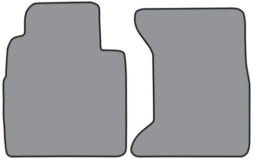 1989-1993 Dodge D350 2pc Complete Floor Mats - 816 Lake Blue / #108 Dodge Flooring & Carpeting Factory Fit - ACC 20381-160-1101110100