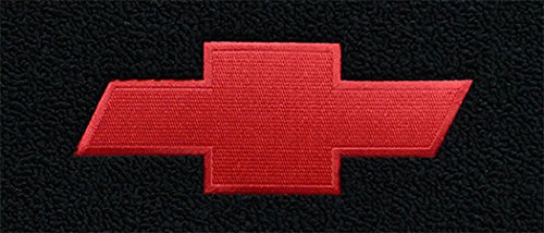 1977-1986 Chevrolet K30 2pc Complete Floor Mats - 7766 Blue / #11 Chevy Bowtie Custom Fit Factory Fit - ACC 21039-160-1080113100