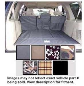 Cargo Liner - Full Canvas For - Ford - Flex - 2013-2015 - Plaid - Bench. 3rd seat 50/50. MUST notate is 3rd seat is PowerFold. (4 PCS) Custom Fit Canvasback 38723BP-672967