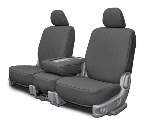Custom Fit Seats Covers - Dodge Ram 40-20-40 Style - Charcoal Vinyl Fabric Accessories Seat Covers Unlimited S2333TMVinylCharcoal