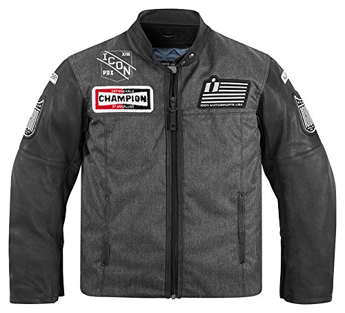 Icon 1000 Vigilante Dropout Mens Jacket Black SM Jackets & Vests ICON 2296842
