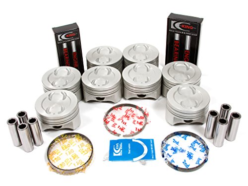 Evergreen PSBR10116/2/1/1 96-02 Cherolet Camaro Cadillac GMC Savana 5.7L Engine Piston Set Main Rod Bearings Cast Evergreen Parts And Components PA10116