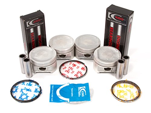 Evergreen PSBR4034/0/1/1 01-05 Honda Civic Vtec EX HX SI 1.7L Engine Piston Set Main Rod Bearings Cast Evergreen Parts And Components PA44034