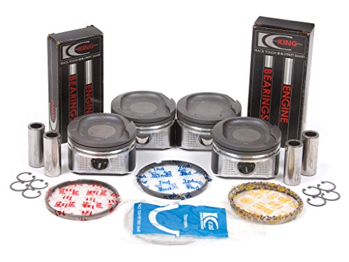 Evergreen PSBR2024/2/1/1 98-08 Toyota Celica Corolla MR2 Pontiac 1.8L Engine Piston Set Main Rod Bearings Cast Evergreen Parts And Components PA22024