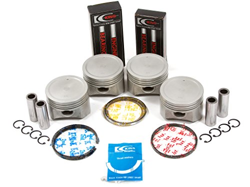 Evergreen PSBR3008/0/1/1 91-99 Nissan Infiniti 2.0L DOHC L4 SR20DE Engine Piston Set Main Rod Bearings Cast Evergreen Parts And Components PA33008