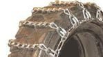 Quality Chain Round Twist Small Tractor/Snow Blower 7mm Link Tire Chains (2-Link Spacing) (1321HD) Industrial & Off-the-Road (OTR) Quality Chain 1321HD