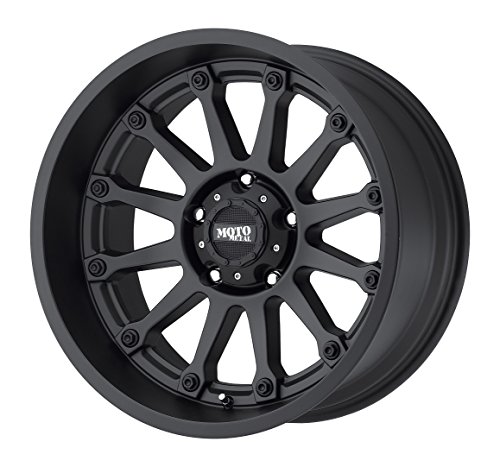 Moto Metal MO971 20 Black Wheel / Rim 5x5.5 with a 18mm Offset and a 108 Hub Bore. Partnumber MO97129055718 Car Moto Metal MO97129055718