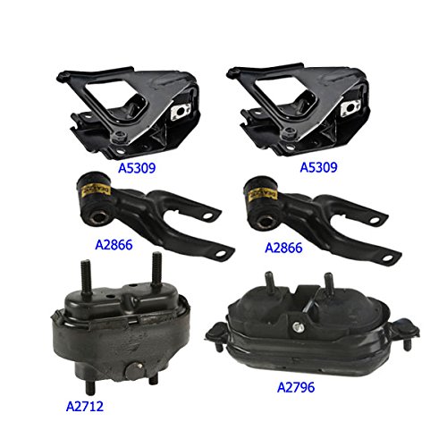 Engine Mounts Motor Max A2712 A2796 A2866 A2866 A5309 A5309