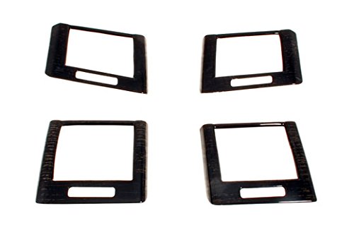 LAND ROVER RANGE ROVER SPORT 2006-2009 OAK WOOD FACIA KIT AIR VENTS SETOF 4 PART# LR003873 Categories Land Rover LR003873