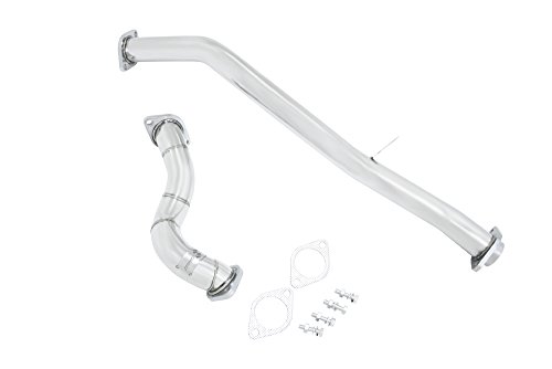 Manzo USA Scion FR-S Stainless Steel Exhaust Downpipe Overpipe Pipes Manzo USA TP-214