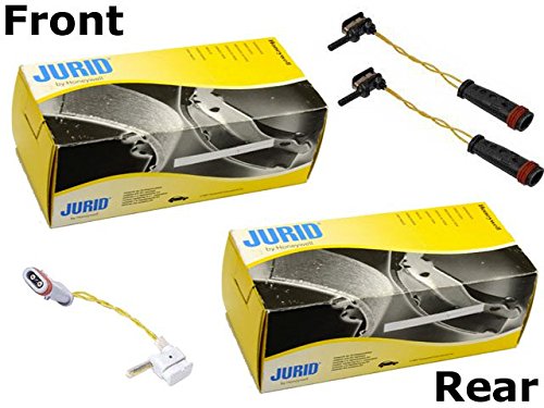 Mercedes w211 w219 500 Brake Pad KIT Front+Rear JURID Pads+Sensors Brake Pads Jurid 69448746069
