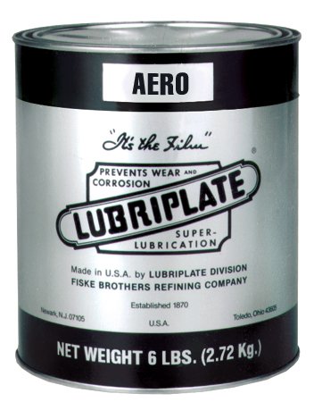 Lubriplate Aero, L0113-006, Lithium Type Grease, CTN 6/6 Lb Cans Grease & Lubricants Lubriplate L00113-006