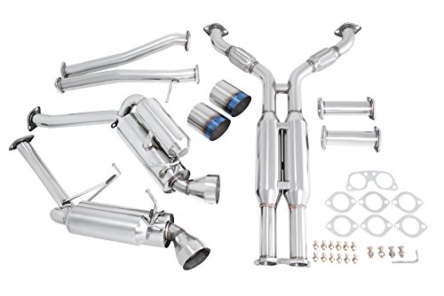 Manzo USA Nissan 350Z Stainless Steel Catback Exhaust System Cat-Back Systems Manzo USA CBS-NN03