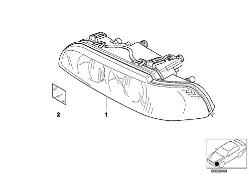 Driving, Fog & Spot Lights BMW 63128385092