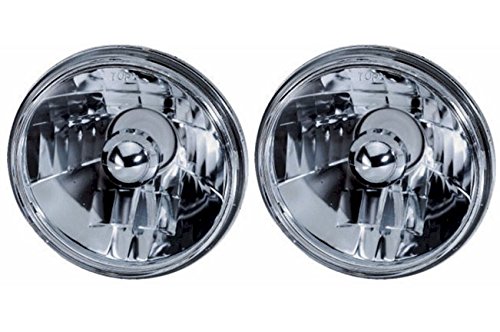 UBL© H5006 5 Sealed Beam HID Conversion Kit 5000k OEM Warm White With Housings Headlight Assemblies Ultrabrightlights H6024HIDUBL1-5K