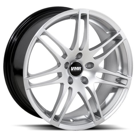 VMR V708 18x8.5, ET45, 5x112, 57.1, Audi/VW Fitment-Hyper Silver Car VMR V13012A