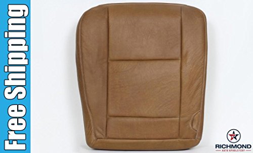 2007 Ford F-350 King Ranch Driver Side Bottom Replacement Leather Seat Cover, King Ranch Accessories Richmond Auto Upholstery FRSDKR0307DBTL