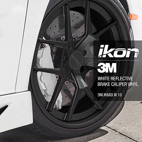 3M Series IK680 Reflective Brake Caliper Vinyl - White - 3M IK680 - 40ft x 2ft (80 sq/ft) (480 x 24) Decals 3M 3M.IK680W.10.24.40