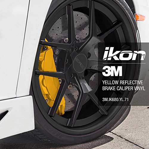 3M Series IK680 Reflective Brake Caliper Vinyl - Yellow - 3M IK680 - 45ft x 2ft (90 sq/ft) (540 x 24) Decals 3M 3M.IK680YL.71.24.45