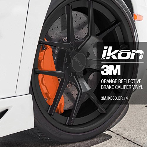 3M Series IK680 Reflective Brake Caliper Vinyl - Orange - 3M IK680 - 65ft x 2ft (130 sq/ft) (780 x 24) Decals 3M 3M.IK680OR.14.24.65