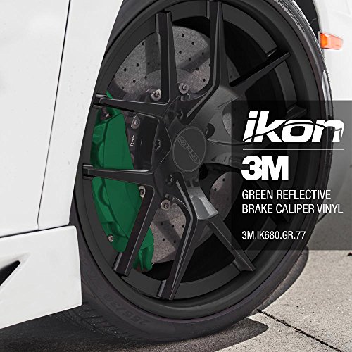 3M Series IK680 Reflective Brake Caliper Vinyl - Green - 3M IK680 - 20ft x 2ft (40 sq/ft) (240 x 24) Decals 3M 3M.IK680GR.77.24.20