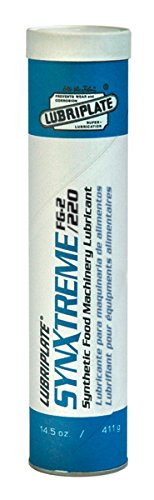 Lubriplate Synxtreme Fg-2/220, L0309-098, Synthetic, Food Grade Grease, Ctn 40/14.5 Oz Cart. Grease & Lubricants Lubriplate L0309#98