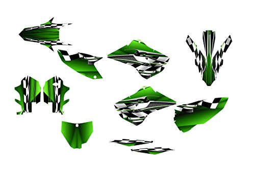 2014 Husqvarna TC FC 125 250 350 450 501 Graphics Decal kit by Allmotorgraphics NO2500 Green Decals Allmotorgraphics husq_tc-fc-14-2500g