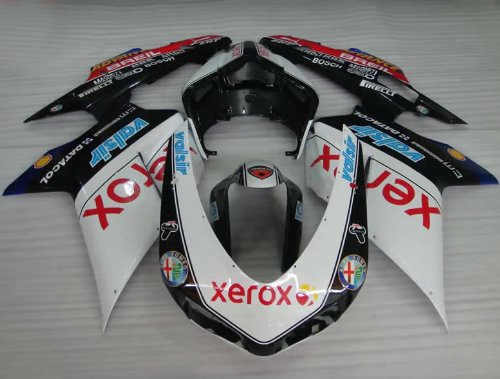 MZS-FG-005-09 Motorbike Injection Fairing Motorcycle ABS Plastic OEM Fit For Ducati 1098 1198 848 2008 - 2009 - Fairing Kits Meizhoushi MZS201-FG-005-09
