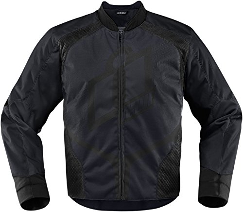 Icon Overlord Stealth Jacket - X-Large/Stealth Jackets & Vests ICON 2820-3129
