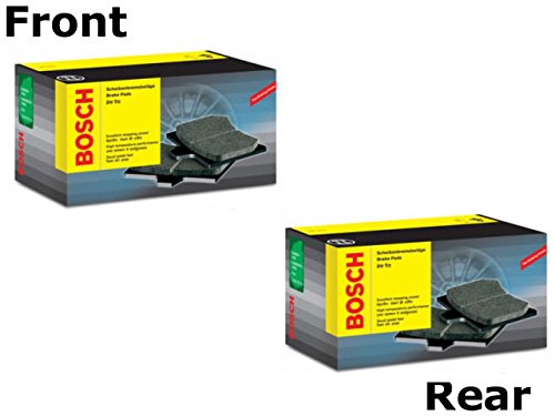 Audi A-3 (2-wd w/256mm) Brake Pads Front + Rear BOSCH QUIETCAST Brake Pads Bosch 75656987841