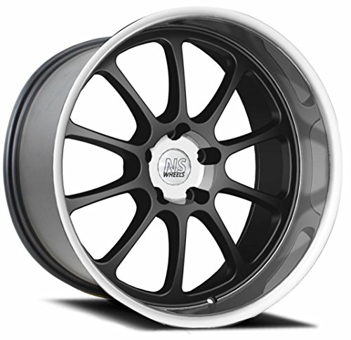 18 Wheels Ns Ten 18x9.5 Machine Black Machine Lip 4pc 5x114.3 Car Ns Wheels nsten18955100114mbml