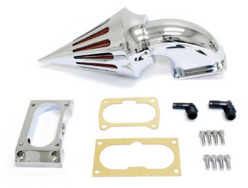 Motorcycle Cone Spike Air Cleaner Intake Air Cleaner Kit Fit For Kawasaki Vulcan 2000 / VN2000 Classic / VN2000 LT Cruiser Air Cleaner Housings CHAN CHAN801-MTF13-09-A034