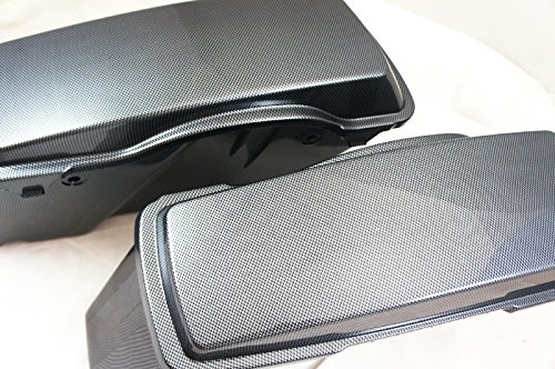 Mutazu Carbon Fiber Look for Harley touring models Saddle Bags Mutazu 283910000