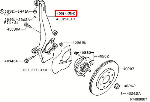 Control Arms & Parts Infiniti 40014-1LA0A