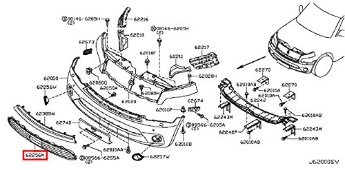 Bumpers Infiniti 62256-1LA0B