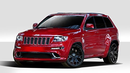 2011-2013 Jeep Grand Cherokee Duraflex SRT Look Body Kit - 4 Piece Bumper Covers Duraflex 109619