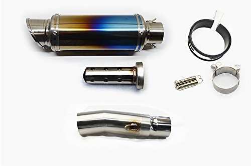 NC750X/S 2014- SHORT TITANIUM SLIP-ON MUFFLER Mufflers LCIPARTS lciexst-u0136