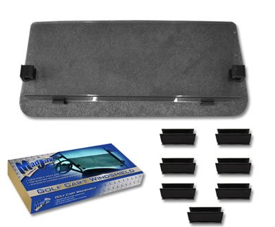 Golf Cart 2PC Tinted Windshield - Club Car DS 2000.5+ Windshields & Accessories Madjax MJWS1001