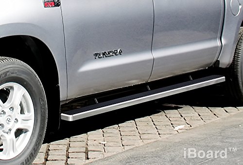 Innovative iBoard Running Boards Fit 07-14 Toyota Tundra CrewMax Cab IB-T3098A Nerf Bars Side Steps Rails Running Boards APS IB-T3098A