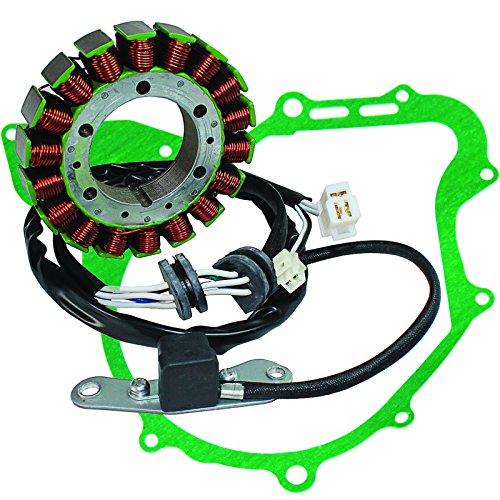 STATOR & GASKET YAMAHA XVS650 XVS-650 V-STAR 650 CLASSIC 2004-2010 MAGNETO & GASKET Regulators Caltric ST201+GT149/4